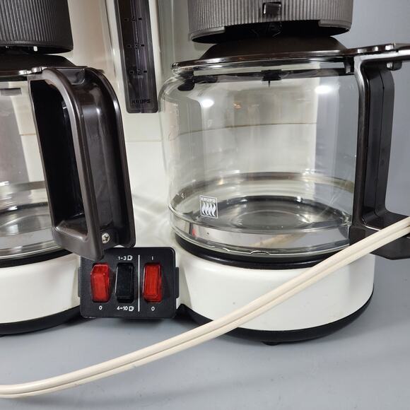 Krups Duothek Coffee Maker 264 Made in Germany - 20 Cups/One Reusable Filter - Picture 7 of 9